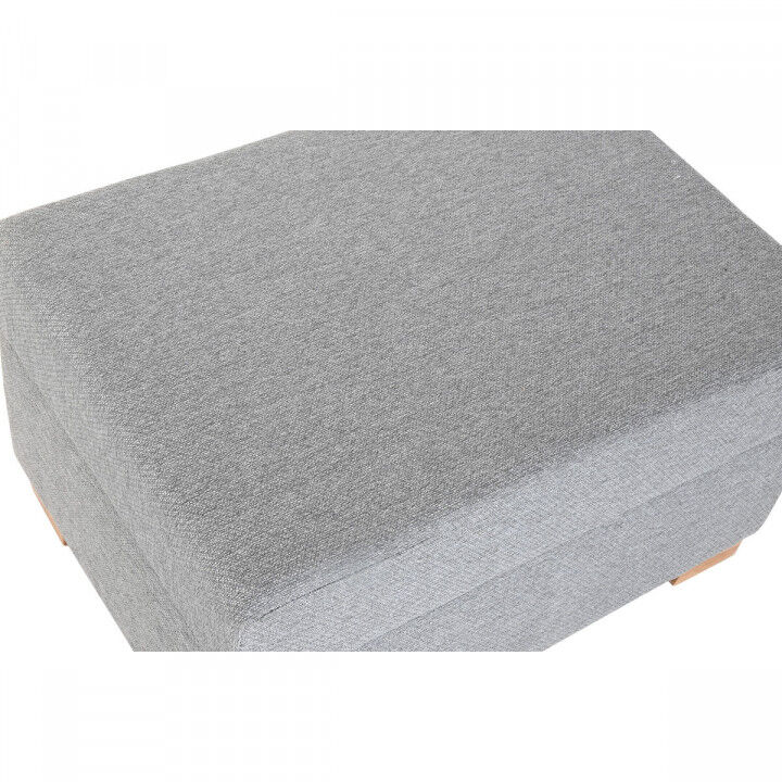 Repose-pied Home ESPRIT Gris clair Urbaine 70 X 50 X 40 CM