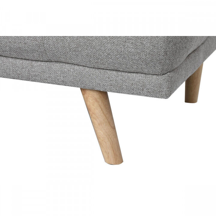 Canapé Convertible Home ESPRIT Gris Crème Scandi 172 x 80 x 76 cm