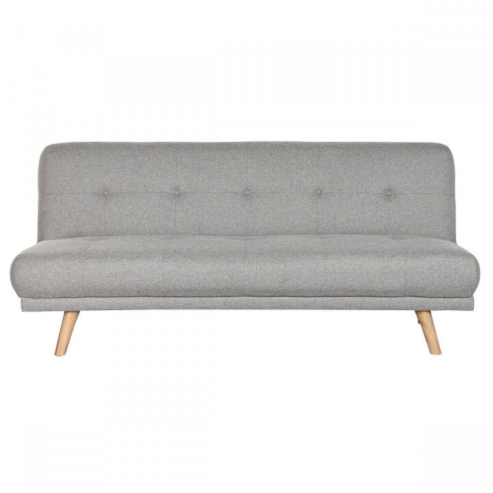 Divano Letto Home ESPRIT Grigio Crema Scandi 172 x 80 x 76 cm