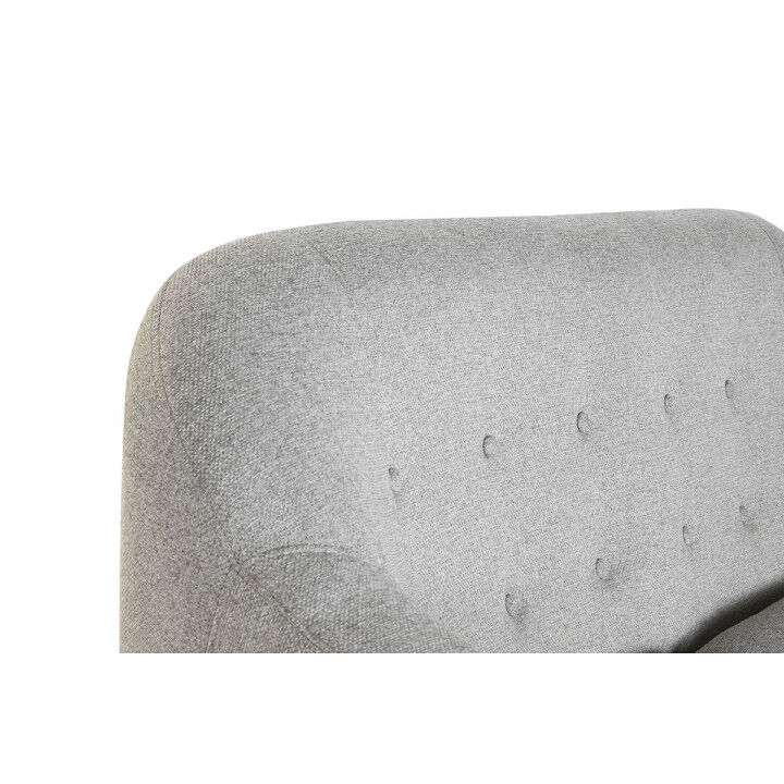 Sofa Home ESPRIT Grijs Crème Natuurlijk Scandi 146 x 84 x 82 cm