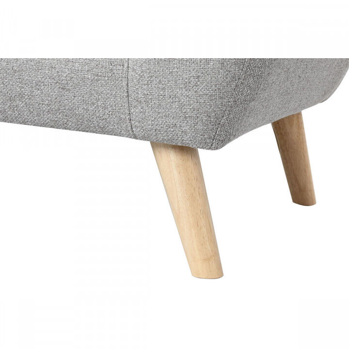 Sofa Home ESPRIT Grijs Crème Natuurlijk Scandi 146 x 84 x 82 cm