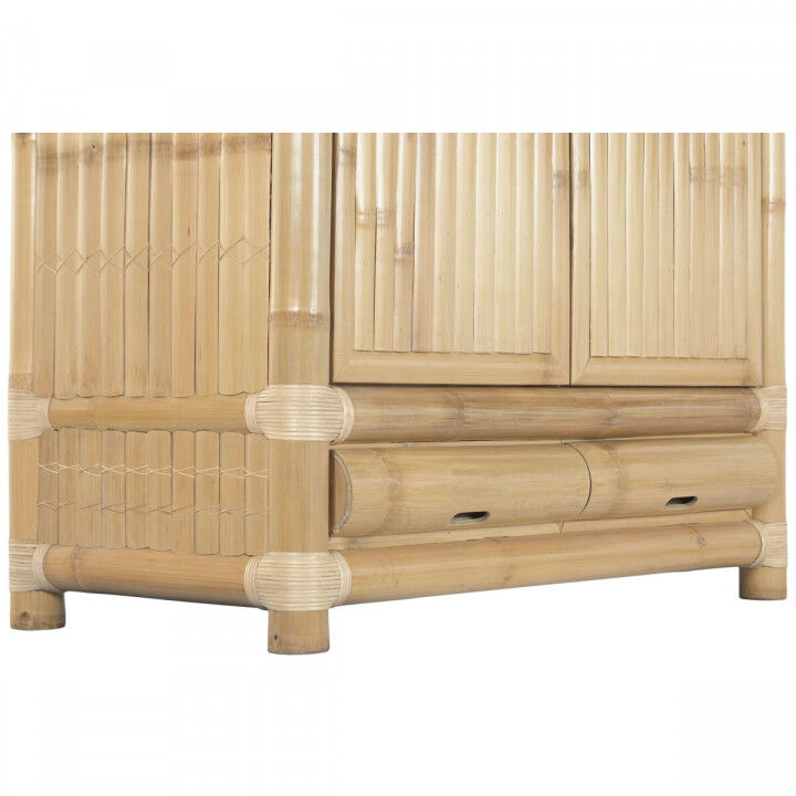 Armario Home ESPRIT Bambú Ratán 120 X 60 X 170 CM