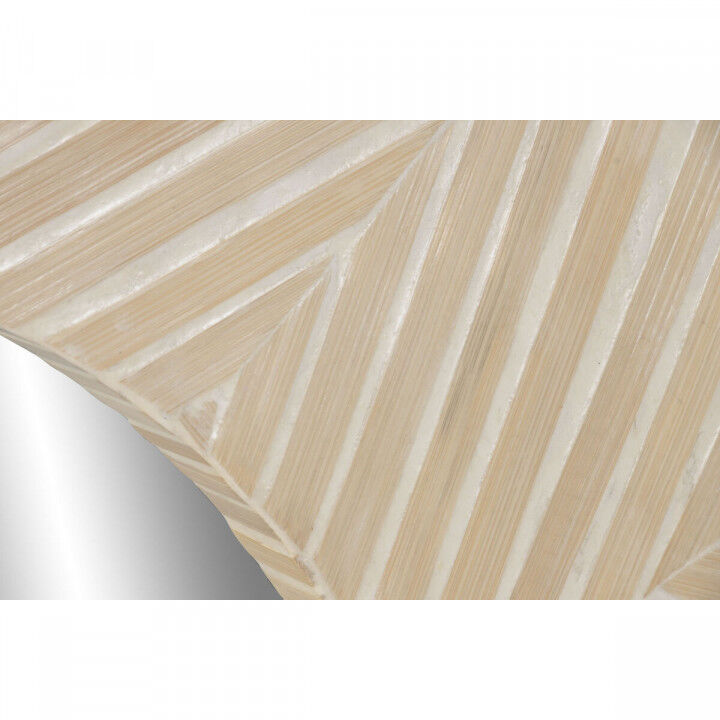 Wandspiegel Home ESPRIT Weiß Braun Mosaik Tropical 100 x 4 x 100 cm