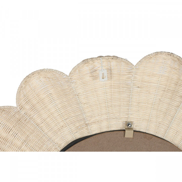 Espejo de pared Home ESPRIT Natural Boho 91 x 6 x 91 cm