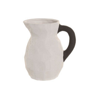 Vaso Home ESPRIT Bianco Grigio Gres