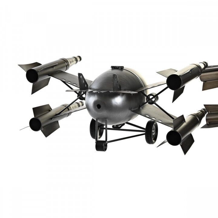 Bordur DKD Home Decor Gold Silberfarben Raumschiff Loft (2 Stück)