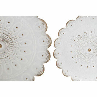 Statua Decorativa DKD Home Decor (5 Pezzi) (2 Unità) Moderno (35 x 2 x 35 cm)