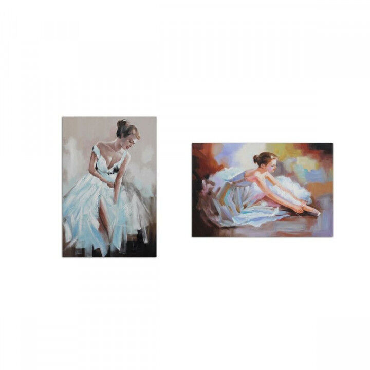 Toile DKD Home Decor Toile Bois MDF 70 x 2,8 x 100 cm