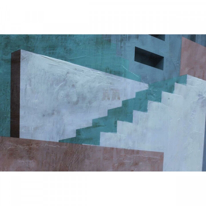 Lienzo DKD Home Decor Lienzo Madera MDF 70 x 1,8 x 50 cm