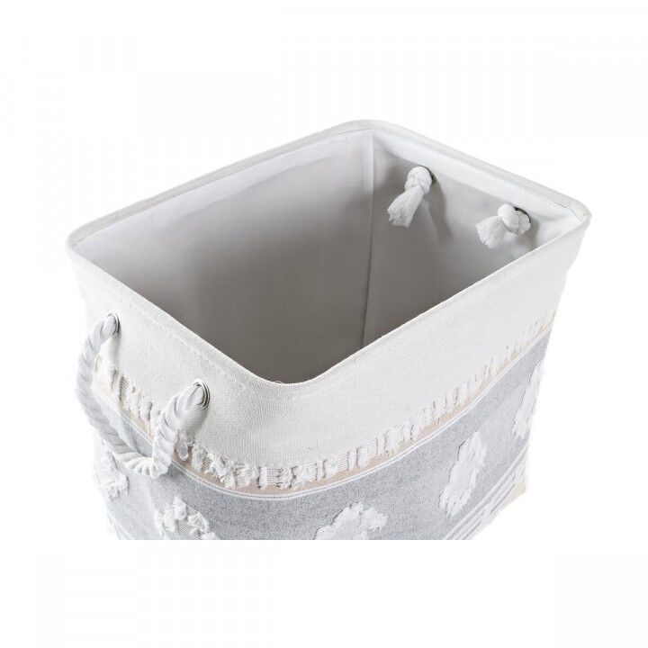 Set de basket DKD Home Decor 45 x 35 x 40 cm Gris