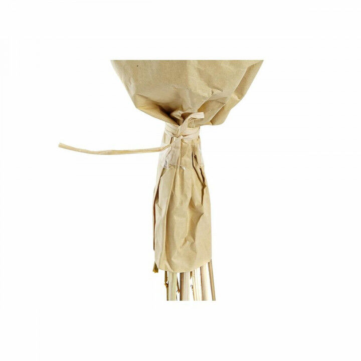 Boeket DKD Home Decor Fuchsia Geel Gedroogde bloem (20 x 12 x 50 cm) (2 Stuks)