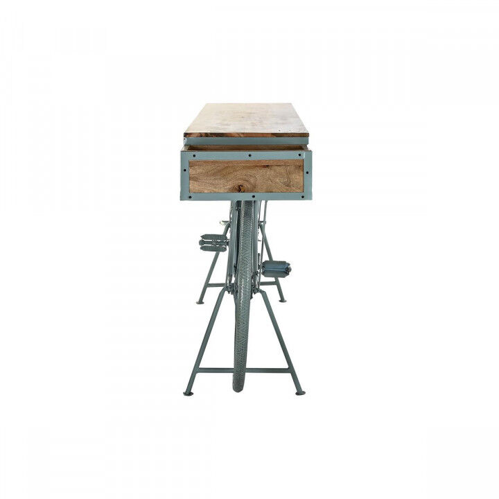 Ingresso DKD Home Decor Azzurro Ferro Legno di mango (195 x 40 x 91 cm)