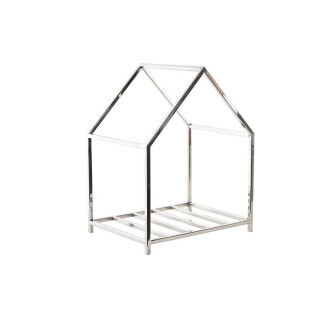 Houtblok standaard DKD Home Decor Roestvrij staal 40 x 30 x 50 cm