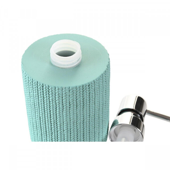 Dispenser di Sapone DKD Home Decor Cemento Menta Verde polipropilene