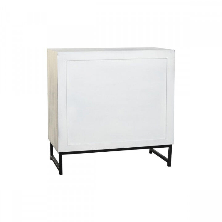 Cómoda DKD Home Decor Cerámica Gris Blanco Madera de mango (80 x 38 x 80 cm)