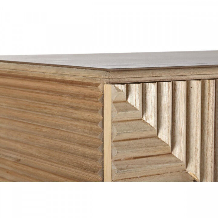 Aparador DKD Home Decor Dorado Marrón claro Madera de Paulonia Madera MDF 100 x 44 x 118 cm