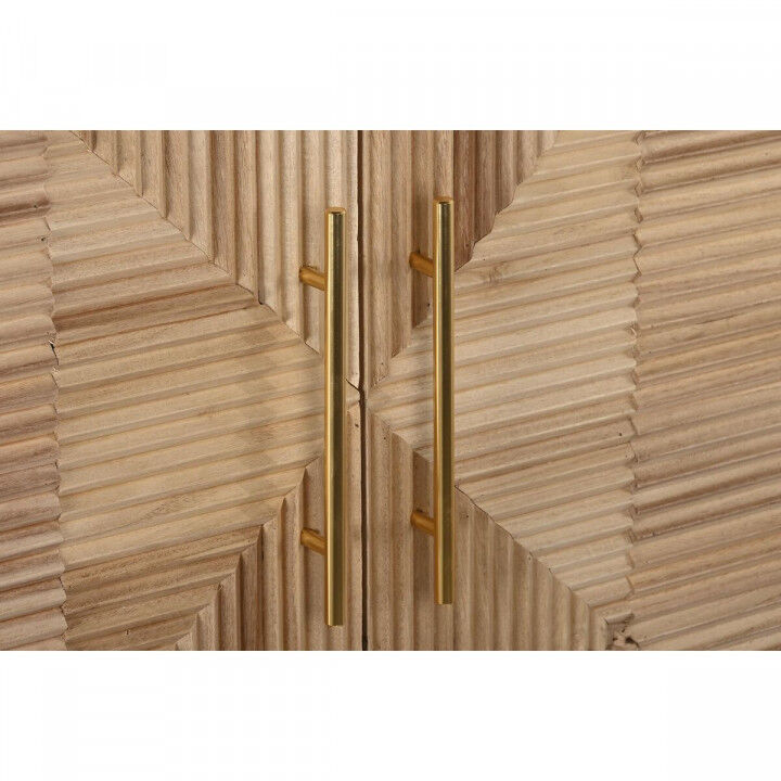 Credenza DKD Home Decor Dorato Marrone Chiaro Legno di paulownia Legno MDF 100 x 44 x 118 cm