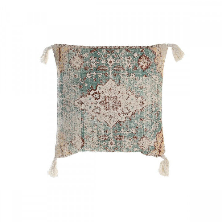 Kussen DKD Home Decor Fez Blauw 45 x 10 x 45 cm Franjes