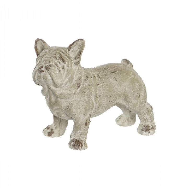 Deko-Figur DKD Home Decor Antiker Finish Grau Harz Hund (19 x 39 x 28,5 cm)
