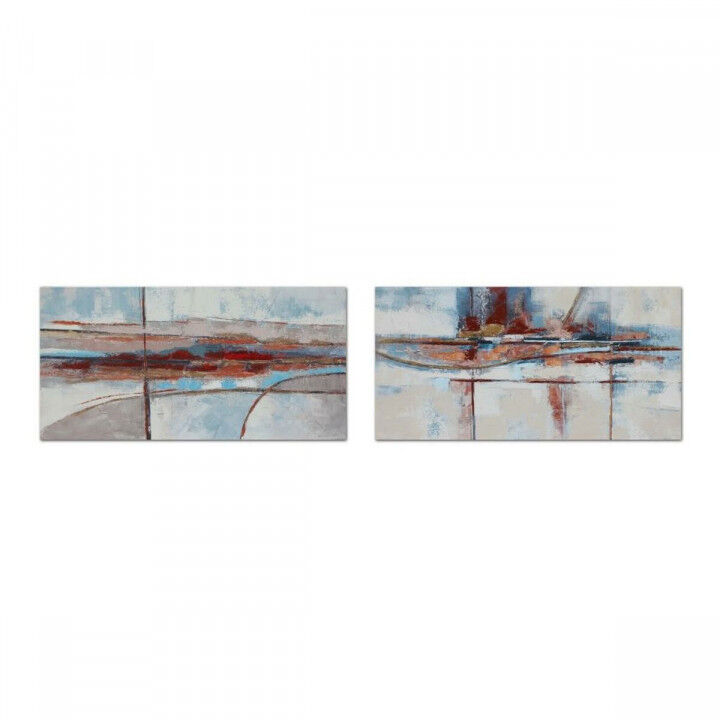 Leinwand DKD Home Decor Leinwand Holz MDF 140 x 2,8 x 70 cm