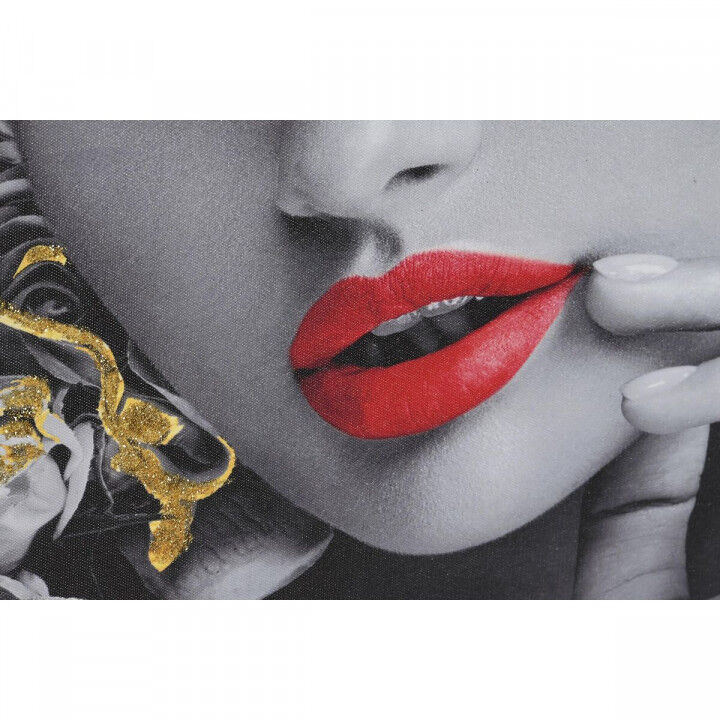 Canvas DKD Home Decor Canvas Hout MDF 80 x 2 x 40 cm