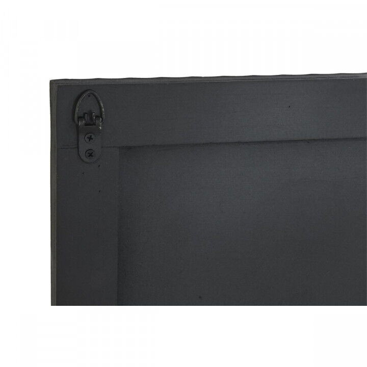 Wanddecoratie DKD Home Decor Zwart Gouden Glamour Modern Hout MDF (91 x 3 x 91 cm)