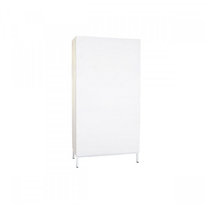 Scaffale DKD Home Decor Bianco Metallo Legno di mango 90 x 40 x 180 cm
