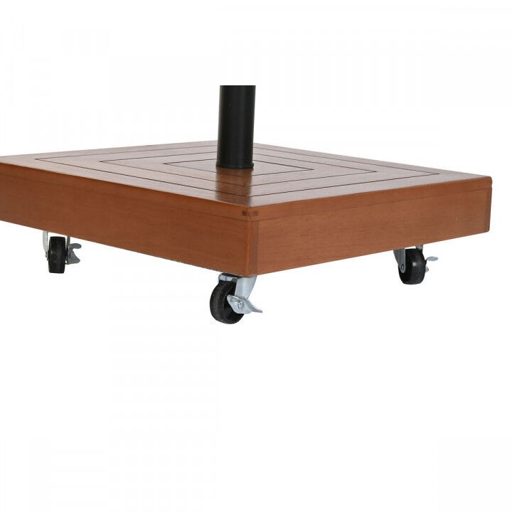 Voet voor Parasol DKD Home Decor Natuurlijk Zwart Metaal Graniet Beton (48 x 48 x 39 cm)