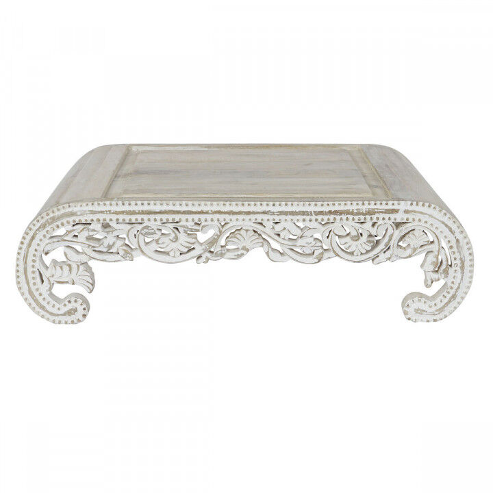 Mesa auxiliar DKD Home Decor Blanco Madera de mango 89 x 63,5 x 25,4 cm