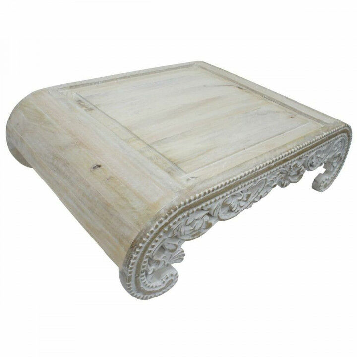 Tavolo aggiuntivo DKD Home Decor Bianco Legno di mango 89 x 63,5 x 25,4 cm