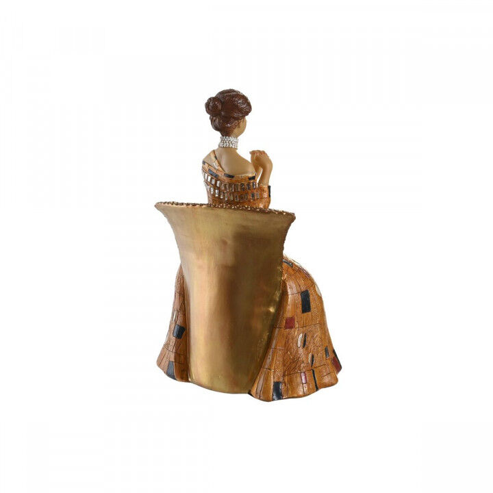 Deko-Figur DKD Home Decor Gelb Harz (21,5 x 18,5 x 31 cm)