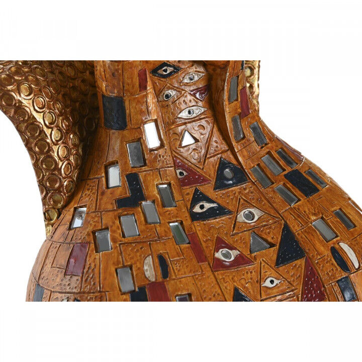 Decoratieve figuren DKD Home Decor Geel Hars (21,5 x 18,5 x 31 cm)