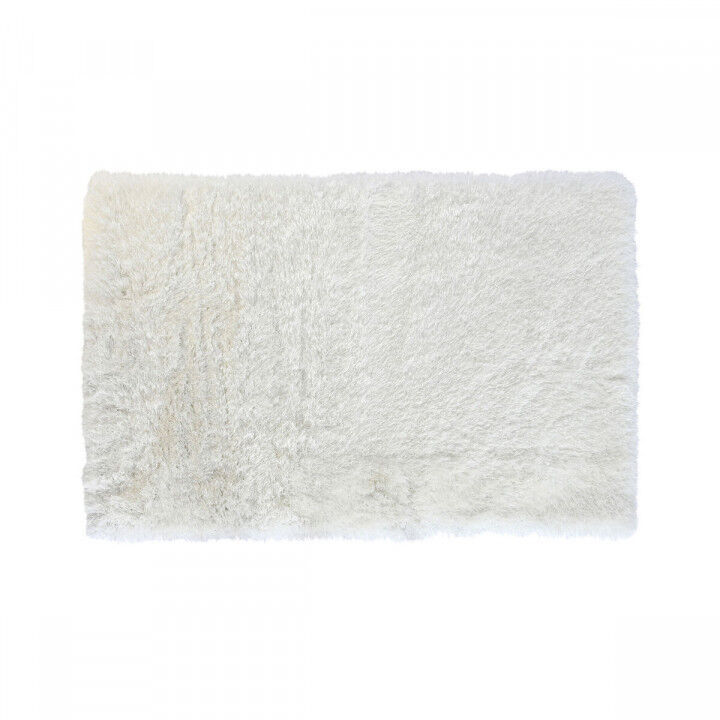 Tappeto DKD Home Decor 120 x 180 x 8 cm Poliestere Avorio Seta