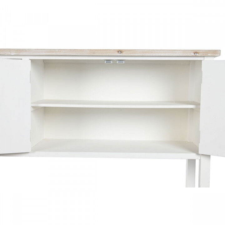 Credenza DKD Home Decor Bianco Abete Legno MDF 160 x 40 x 86 cm