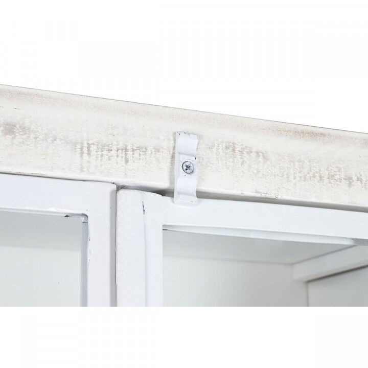 Shelves DKD Home Decor White Black Metal Mango wood 170 x 45 x 200 cm