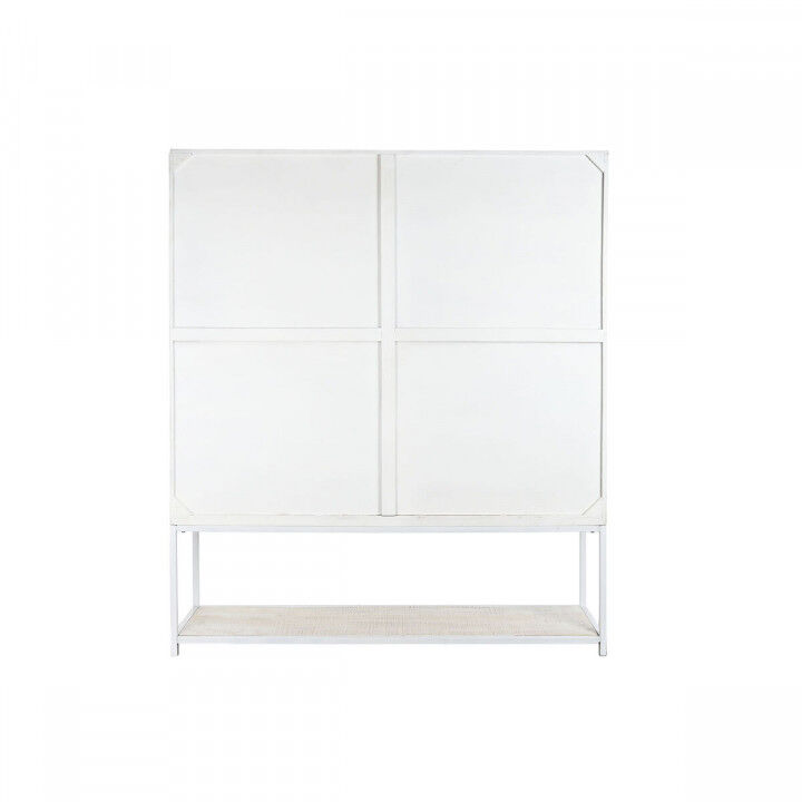 Estantería DKD Home Decor Blanco Negro Metal Madera de mango 170 x 45 x 200 cm