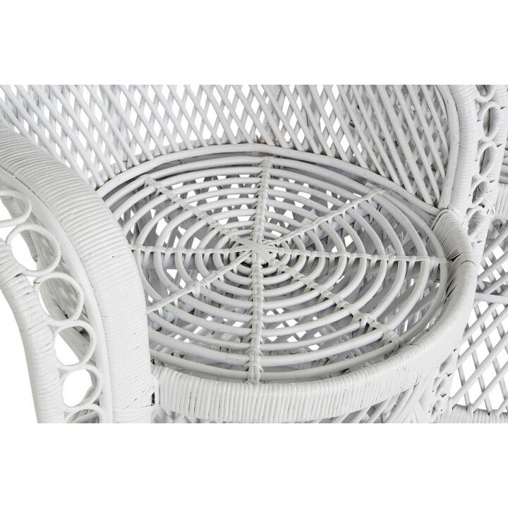 Chaise de jardin DKD Home Decor Blanc 188 x 50 x 140 cm 154 x 70 x 144 cm 15700 x 68 x 145,5 cm