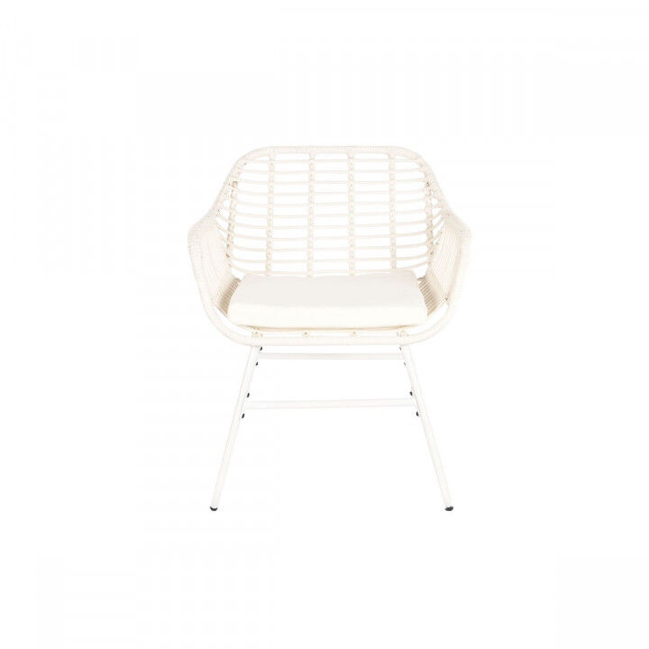 Muebles de Jardín DKD Home Decor Blanco 124 x 74 x 84 cm (4 Piezas)