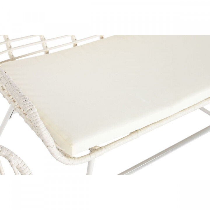 Gartenmöbel DKD Home Decor Weiß 124 x 74 x 84 cm (4 Stücke)