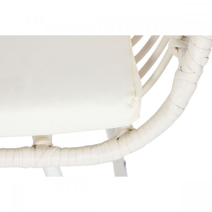 Gartenmöbel DKD Home Decor Weiß 124 x 74 x 84 cm (4 Stücke)