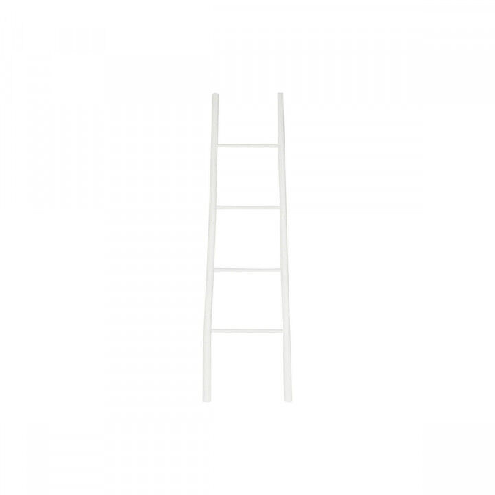 Losstaand handdoekenrek DKD Home Decor Wit Hout 53,5 x 4,5 x 176 cm