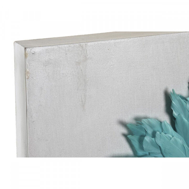 Decorazione da Parete DKD Home Decor Bianco Nero 60 x 6 x 60 cm (2 Unità)