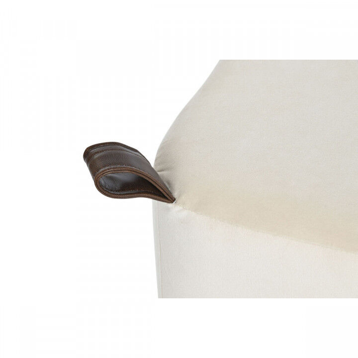 Fußstütze DKD Home Decor Gelb Blau Beige Grau Scandi 35 x 35 x 35 cm (2 Stück)