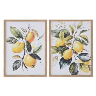 Tela Home ESPRIT polistirene Tela 30 x 1,8 x 40 cm