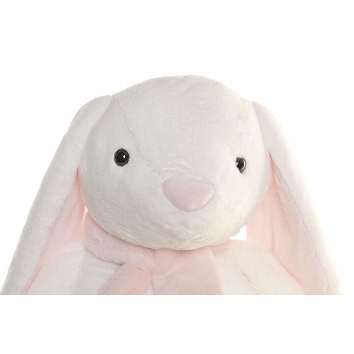 Peluche Home ESPRIT Crema Poliéster Infantil Conejo (2 Unidades)
