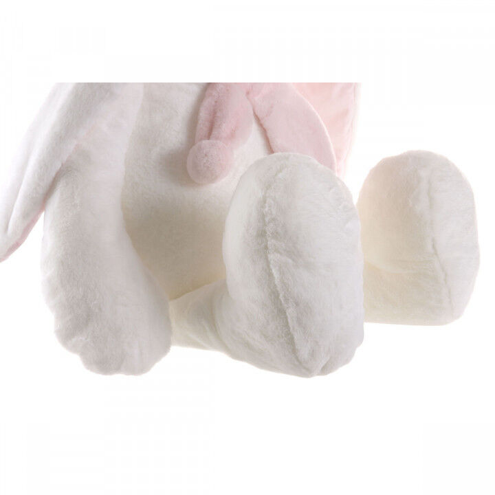 Fluffy toy Home ESPRIT Cream Polyester Children's Rabbit (2 Units)