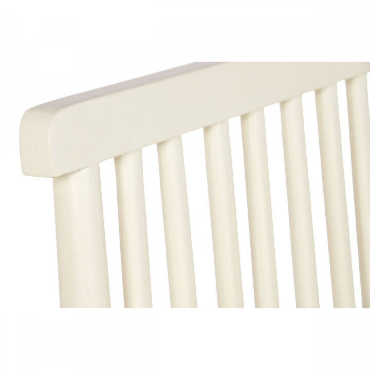 Bank Home ESPRIT Crème Mangohout Hout MDF 150 X 50 X 98 CM