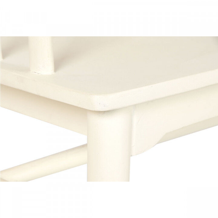 Bank Home ESPRIT Crème Mangohout Hout MDF 150 X 50 X 98 CM