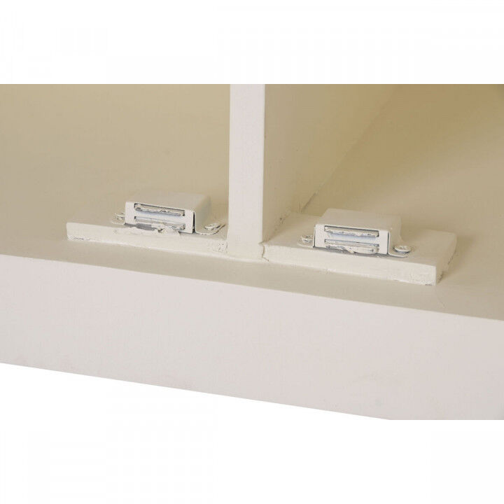 Présentoir Home ESPRIT Crème Brun foncé Bois de manguier Bois MDF 150 X 45 X 190 CM