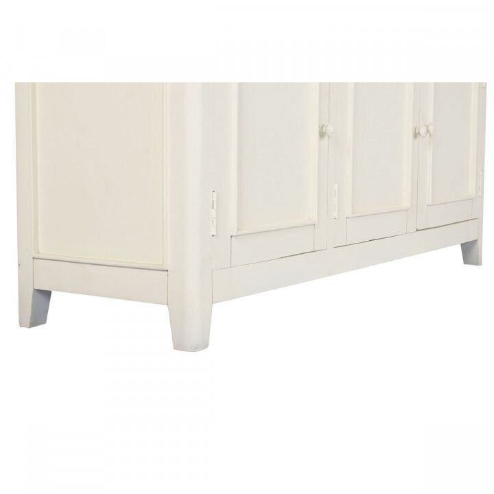 Vitrina Home ESPRIT Crema Marrón oscuro Madera de mango Madera MDF 150 X 45 X 190 CM